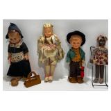 Vintage Dolls, Goebal Hummel "Wanderbub" & More