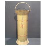 Antique Brass & Copper Umbrella Stand