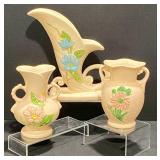 Hull Pottery Vases & Cornucopia Vase