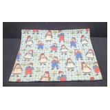 Raggedy Ann and Andy Quilted Blanket