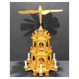 Vintage Wooden German Christmas Pyramid