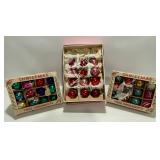 Vintage Glass Christmas Ornaments