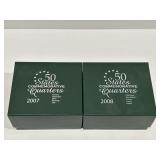 50 States Commemorative Quarters 2007 & 2008