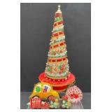 Vintage Beaded Christmas Decorations