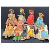 Antique & Vintage Dolls in Traditional Attire