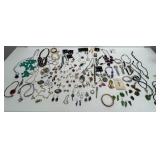 Vintage Costume Jewelry, Craft Jewelry Lot
