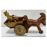 Vintage Marx Balky Mule Tin Litho Windup Toy