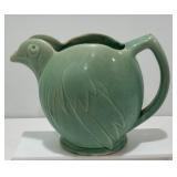 Rare 1940s Teal Aqua McCoy Bird Pitcher