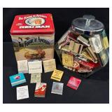 Vintage Matchbooks,Red Man Chewing Tobacco Tin