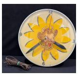 1950s Borden Milk and Ice Cream Light Up Clock