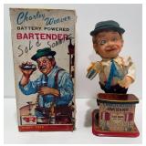 Vintage Charley Weaver Battery Powered Bartender