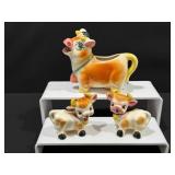 Japanese Cow Creamer & Salt and Pepper Set