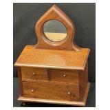 Vintage Salesman Sample Jewelry Box Dresser