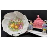 Vintage Porcelain Pear Bowl, Belle Planter & More