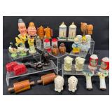 Vintage Novelty Salt & Pepper Sets, Germany, Japan