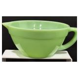 Vintage Fire-King Jadeite Green Glass Batter Bowl