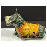 Marx Tin Litho Wind-Up Scottie Dog Toy