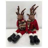 Valerie Christmas Plush Reindeer Couple