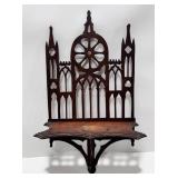 Gothic Revival Wall Shelf, Percival Fuller Boston