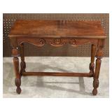 Antique Bench Carved Details on Apron & Legs
