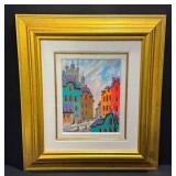 Anatole Krasnyansky Signed Strret Gdansk II