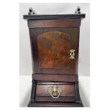 Antique English Pipe and Tobacco Cabinet