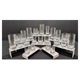 Vintage Heavy Bottom Cocktail Glasses