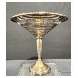 Vintage Empire Sterling Silver Weighted Compote