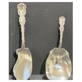 Sterling Silver Serving Spoon & Server