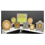 Antique Italian Micromosaic Picture Frames