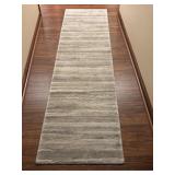 Three Gray Runner Rugs