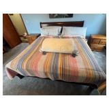 King Bedding Only w/Shavel Heated Blanket