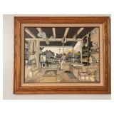 Framed Oil on Canvas Signed by H. Hargrove