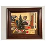 H. Hargrove Signed Christmas Scene #750/750