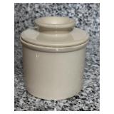 Ceramic Cream-Colored Lidded Jar Set