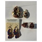 Cloisonne Jewelry Pieces