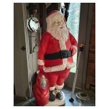 Santa Claus Blow Mold Holiday Decoration