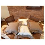 Four Decorative Accent Pillows