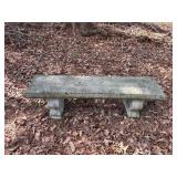 Concrete Outdoor Garden Bench