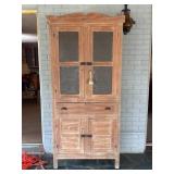 Pie Safe with Punched Tin Inserts