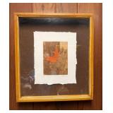 Framed Butterfly Print, Numbered and Signed