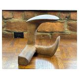 Rustic Iron Cobblerï¿½s Anvil Tool