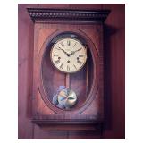 Howard Miller Wall Clock in Wood Case