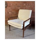 Mid-Century Modern Wooden Lounge Chair