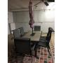 Patio Table, chairs & Umbrella W/Stand