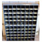 (2) Metal Nut/Bolt Bins w/Contents