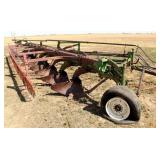 Oliver 448 10-Btm Plow w/Buster Bar
