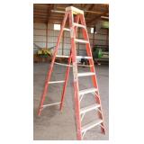 Werner Aluminum Step Ladder, 8