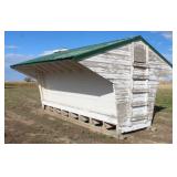 Large Wood Livestock Feeder