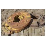 (5) Tractor Wheel Weights